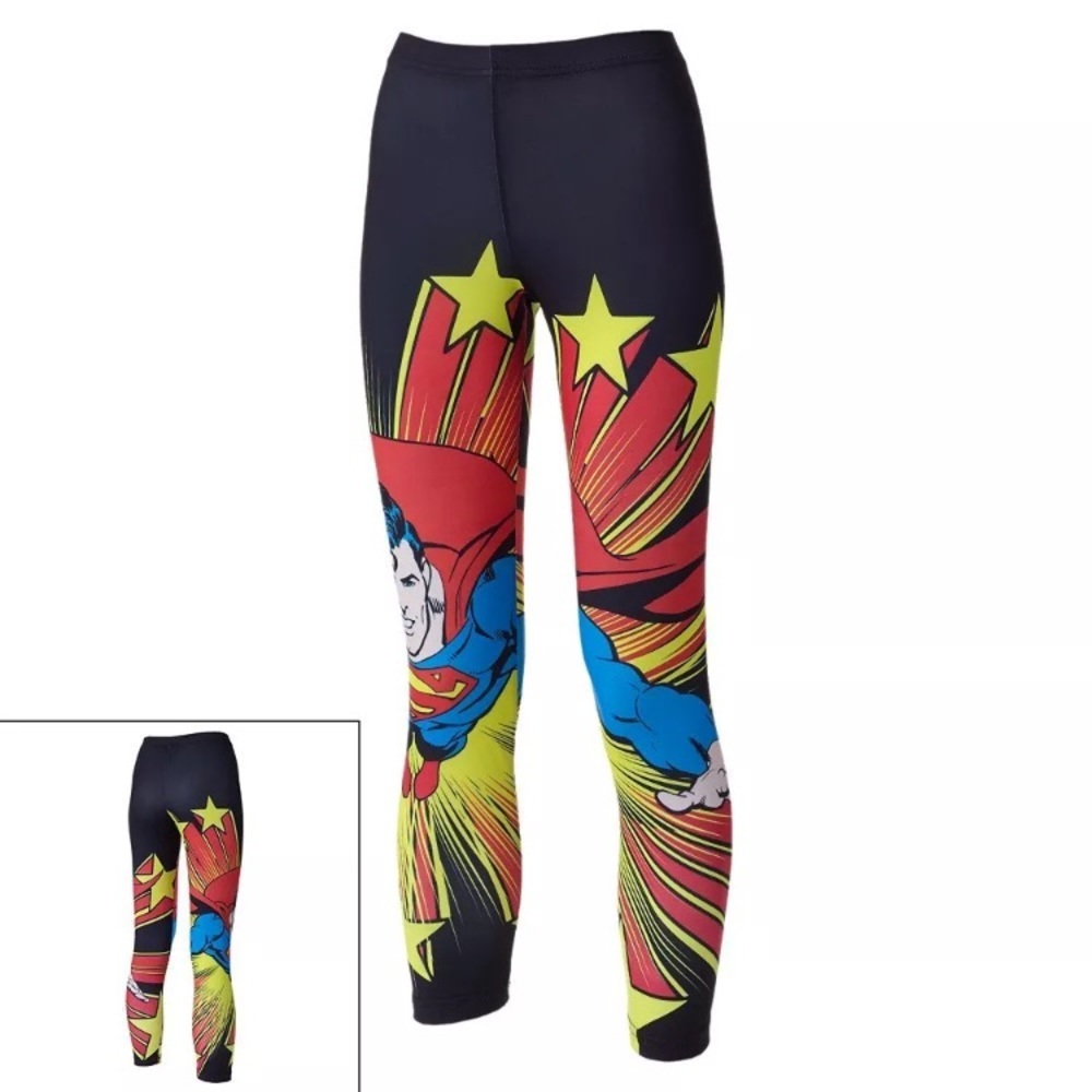 DC Comics Superman Printed Junior Leggings